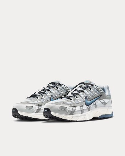 Nike P-6000 Light Smoke Grey / Smoke Grey / Photon Dust / Blue Graphite Low Top Sneakers - 3