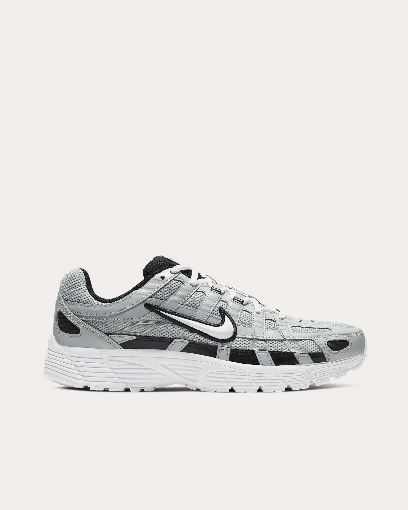 Nike Unisex P-6000 Pure Platinum / Black / White Low Top Sneakers