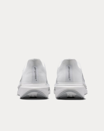Nike Pegasus Plus 2 White / Grey Fog / Pure Platinum / Reflective Silver Running Shoes - 4