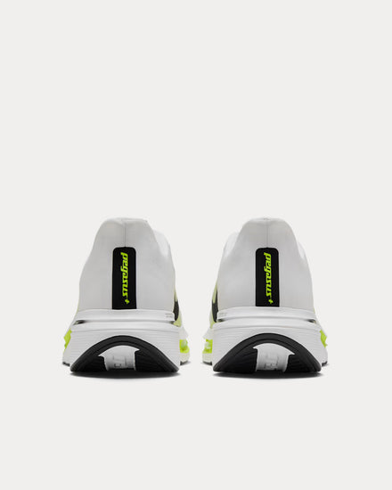 Nike Pegasus Plus 2 White / Lemon Venom / Black Running Shoes - 4