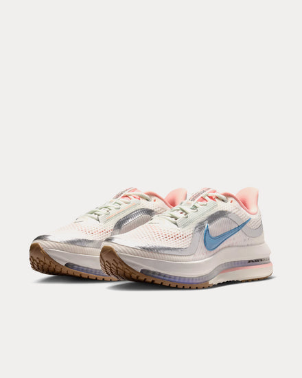 Nike Pegasus Premium Summit White / Photon Dust / Bleached Coral / Light Armory Blue Running Shoes - 3