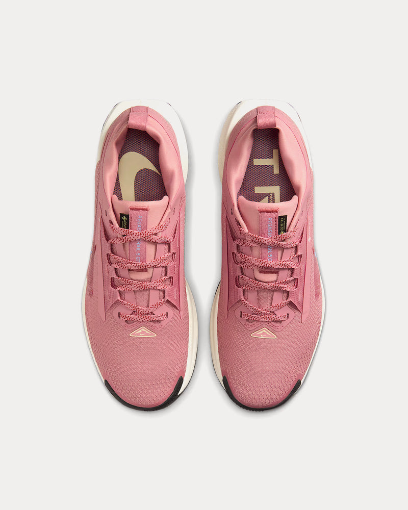 Nike Pegasus Trail 5 Gore-Tex Red Stardust / Lilac Ice / Alabaster / Mars Stone Running Shoes - 2