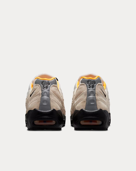 Nike Air Max 95 'Club 58' Sail / Laser Orange Low Top Sneakers - 4
