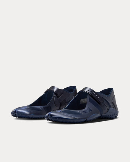 NikeSKIMS Rift Satin Navy / NSKM Obsidian / Obsidian Slip On Sneakers - 3