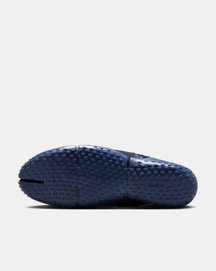NikeSKIMS Rift Satin Navy / NSKM Obsidian / Obsidian Slip On Sneakers - 5
