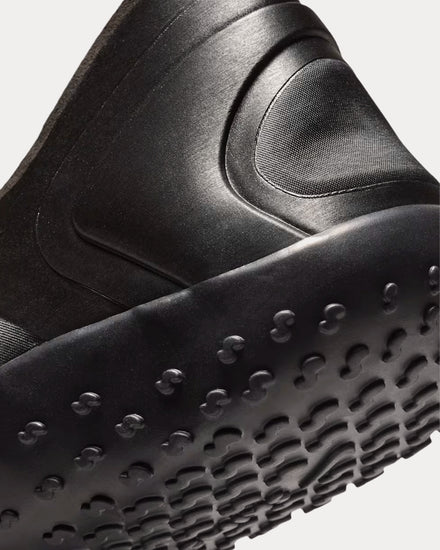 NikeSKIMS Rift Satin Black / Black / Black Slip On Sneakers - 5