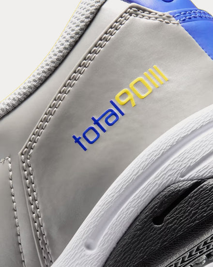 Nike Total 90 III 'Brazil' Metallic Silver / Racer Blue / Black Low Top Sneakers - 7