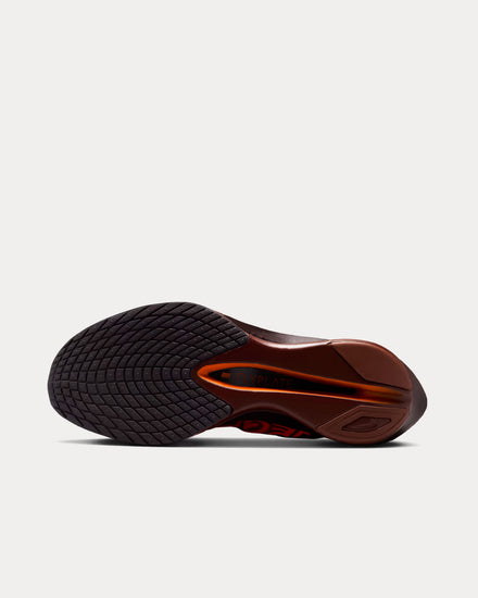 Nike x Renegade Vaporfly 4 Brown Basalt / Bronze Eclipse / Burgundy Ash / Hyper Crimson Running Shoes - 5