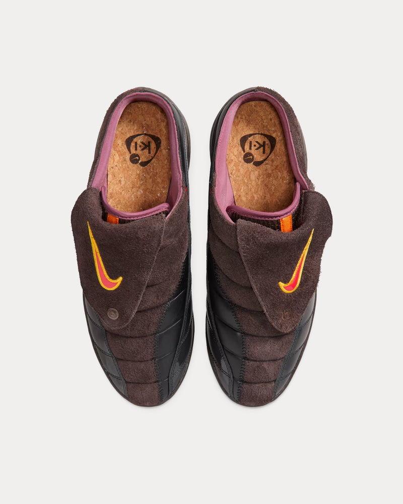 Nike x Kids of Immigrants Unisex KOI T90 Velvet Brown Mules