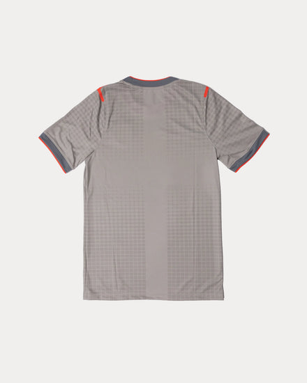 Nike x Palace England Pre-Match Pewter Grey / Bright Crimson Top - 2