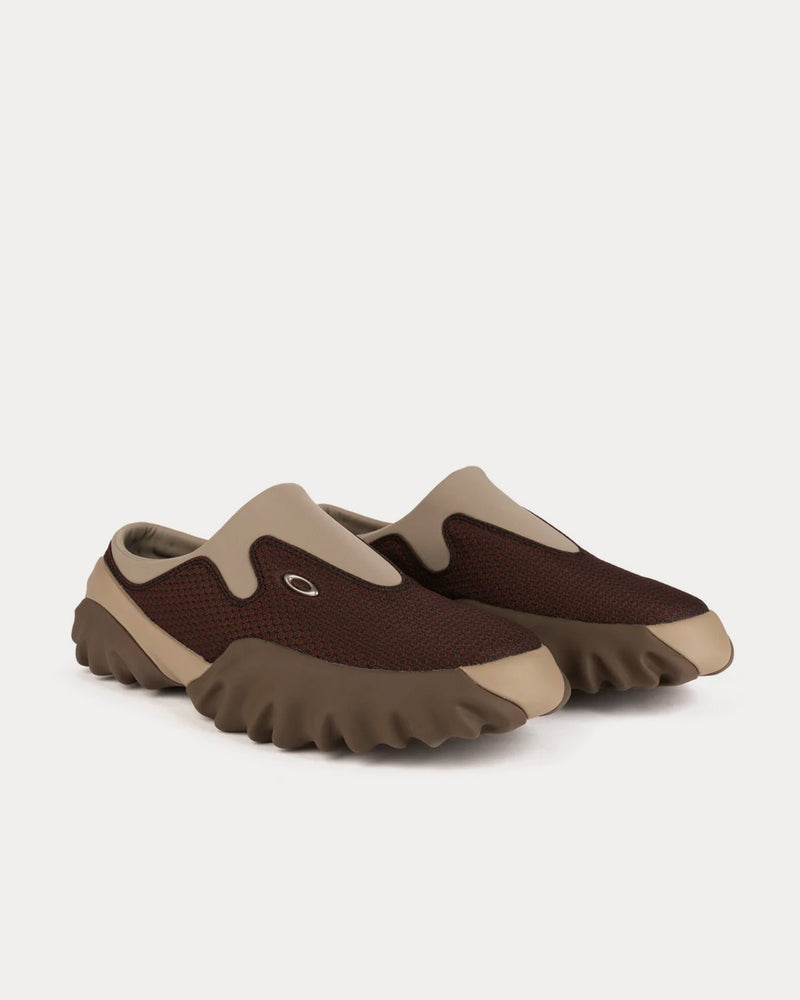 Oakley x Brain Dead Chop Saw Maroon / Espresso Mules - 3