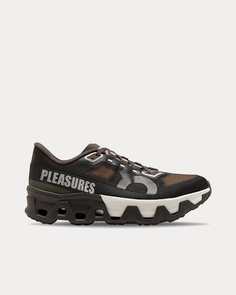 On Running x Pleasures Cloudmonster Hyper Espresso / Elk Running Shoes - 1