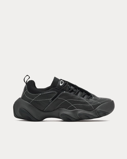 Oakley Factory Team Flesh Warp Black Slip On Sneakers - 1