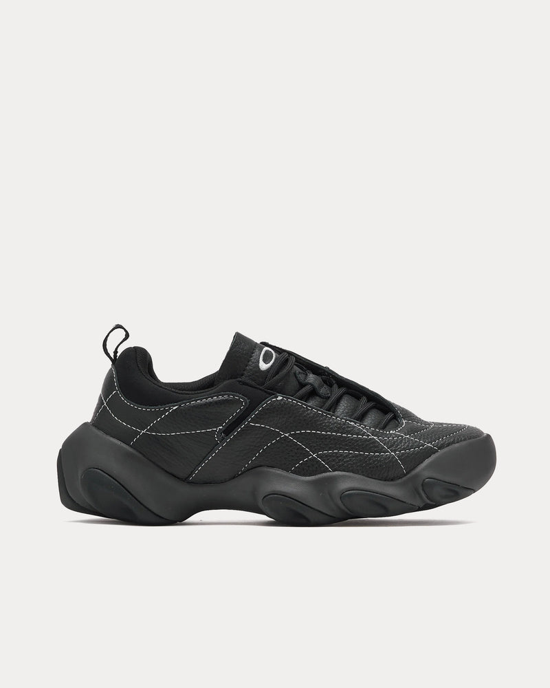 Oakley Factory Team Flesh Warp Black Slip On Sneakers - 1