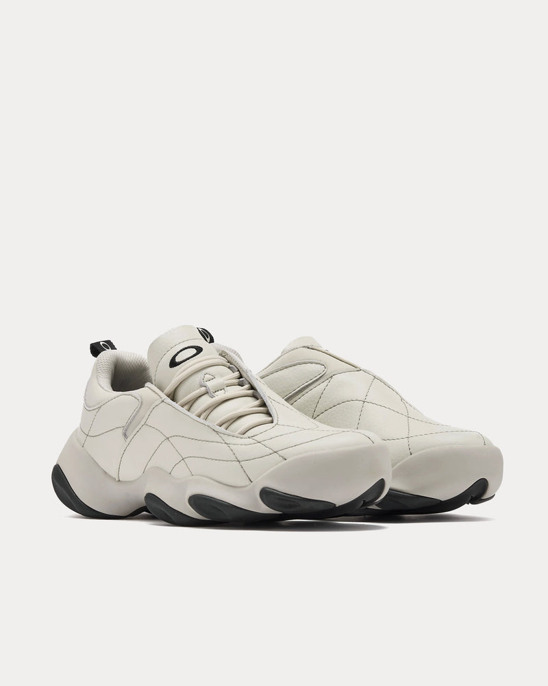 Oakley Factory Team Flesh Warp White Slip On Sneakers - 2