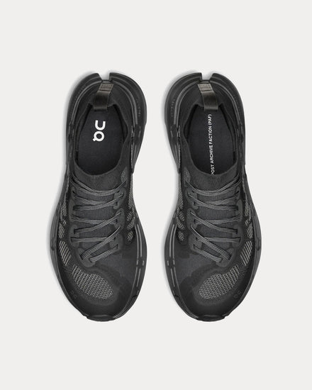 On Running x Post Archive Faction Cloudsoma Black Running Shoes - 2