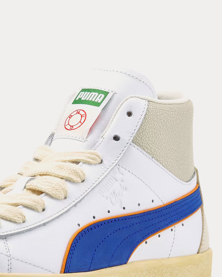 Puma x Rhuigi Clyde Puma White / Royal Sapphire High Top Sneakers - 2