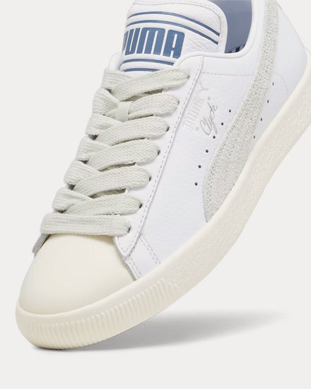Puma x Rhuigi Clyde Pristine / Sedate Grey / Puma White Low Top Sneakers - 2