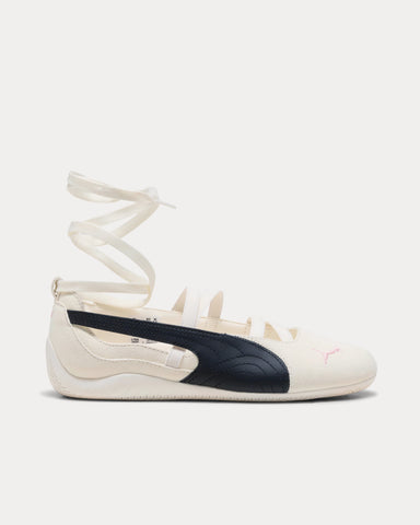 Puma x ROSÉ Speedcat Ballet Warm White / Puma Black / Frosty Pink Slip On Sneakers