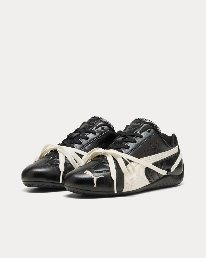 Puma x ROSÉ Speedcat Lea Puma Black / Warm White Low Top Sneakers - 3