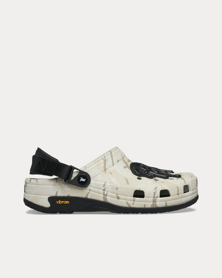 Crocs x Patta Classic EXP Almost White Clogs - 1