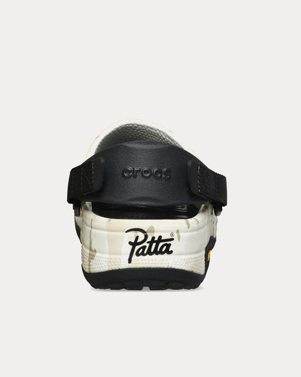 Crocs x Patta Classic EXP Almost White Clogs - 4