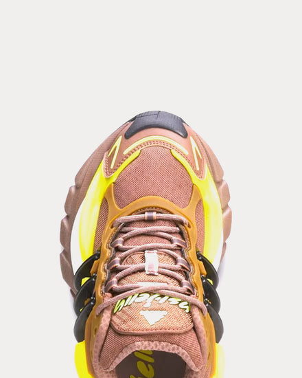 Adidas x Pharrell Williams Virginia Adistar Auburn / Timber / Yellow Low Top Sneakers - 6