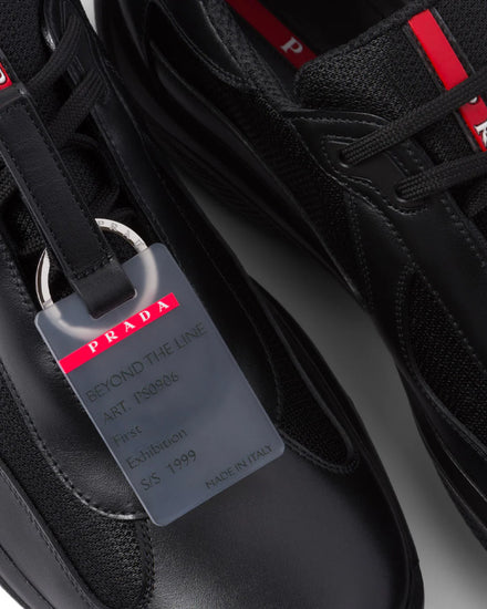 Prada America’s Cup Original Black Low Top Sneakers - 4