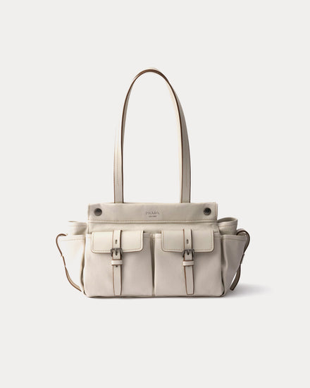 PRADA アイボリー ハンドバッグ PRADA【入手困難】大人気 ☆レザー ハンドバッグ☆ 全色 (PRADA