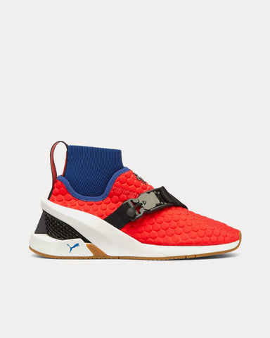 Ferrari x Puma ION F Puff Red / Blue Slip On Sneakers