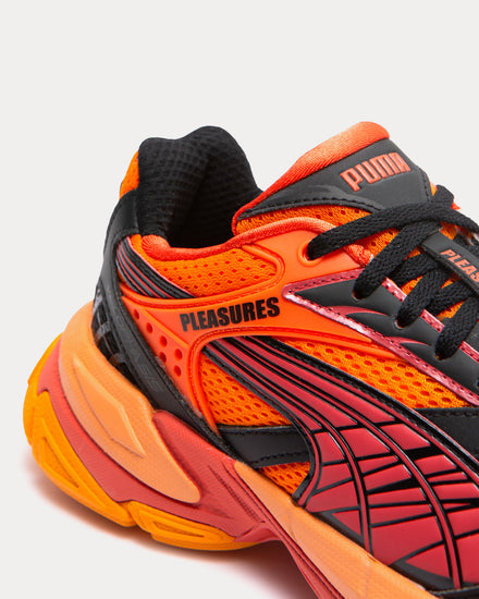 Puma x Pleasures Velophasis Layers Cayenne Pepper / Astro Red Low Top Sneakers - 2