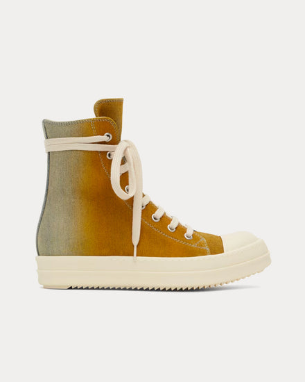 Rick Owens DRKSHDW Women's Sneaks Canvas Sky Orange Degrade High