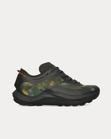 ROA x and Wander Sella Camouflage / Black Running Shoes
