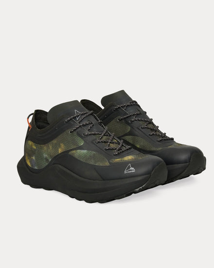 ROA x and Wander Sella Camouflage / Black Running Shoes - 2