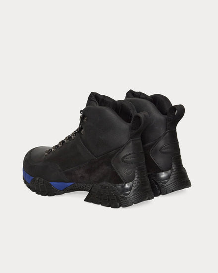 ROA x Fragment Andreas Black / Electric Blue Boots - 3