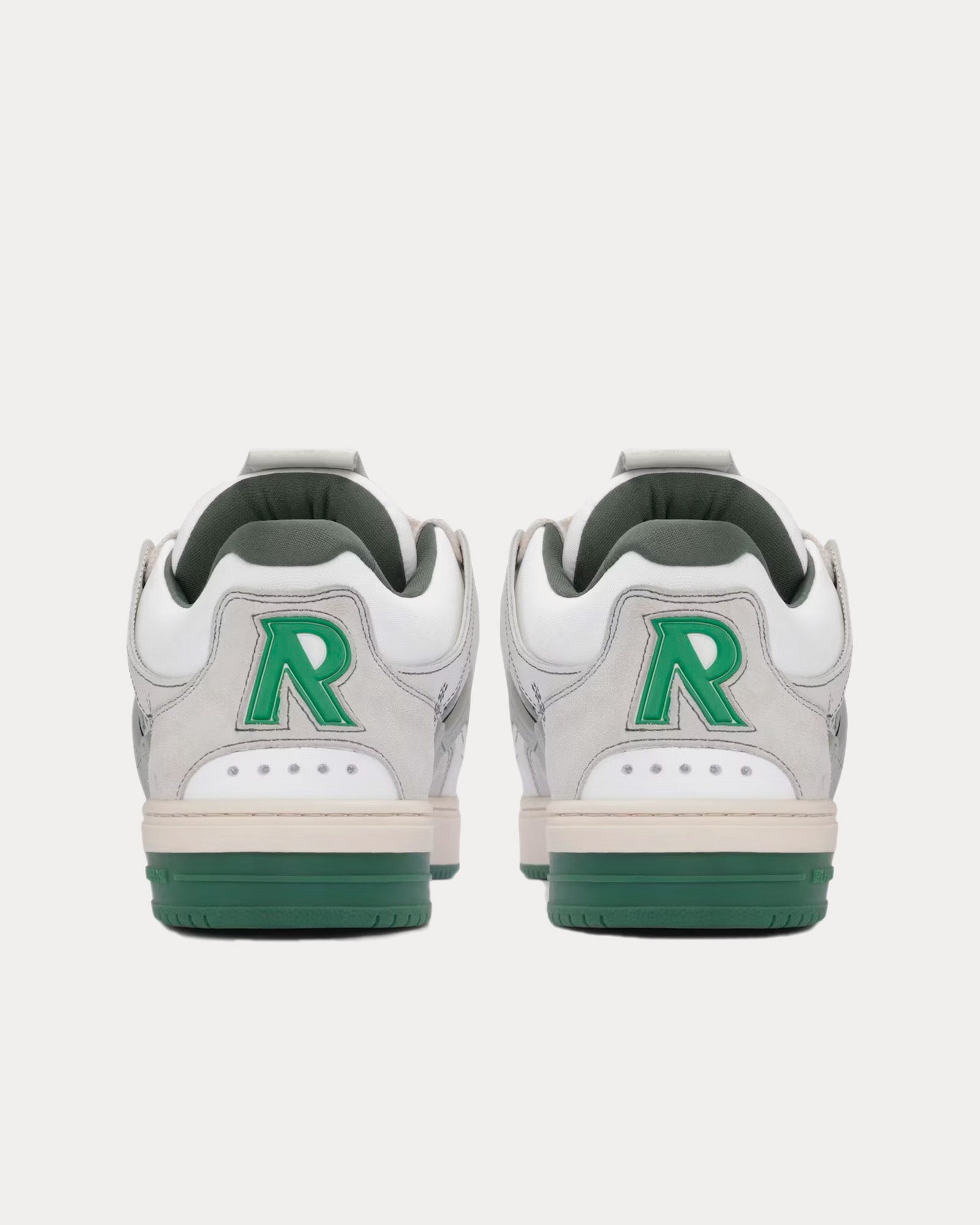Represent x StockX Bully Grey Iron / Island Green Low Top Sneakers - Sneak in Peace