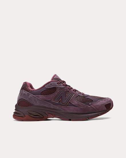 New Balance x Rich Paul Abzorb 2010 Plum Brown / NB Burgundy Low Top Sneakers - 1