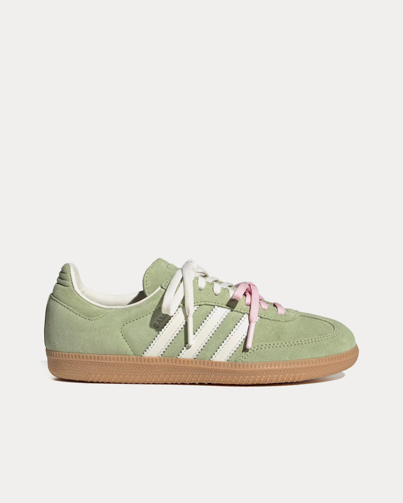 Adidas x Molly Mae Women's Samba 'Matcha' Magic Lime / Off White / Gum Low  Top Sneakers