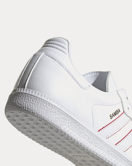Adidas x Disney Samba Vegan Minnie Cloud White / Core Black / Gold Metallic Low Top Sneakers - 2