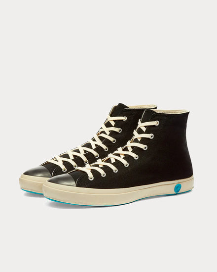 Shoes Like Pottery 01JP Canvas Black High Top Sneakers - 2