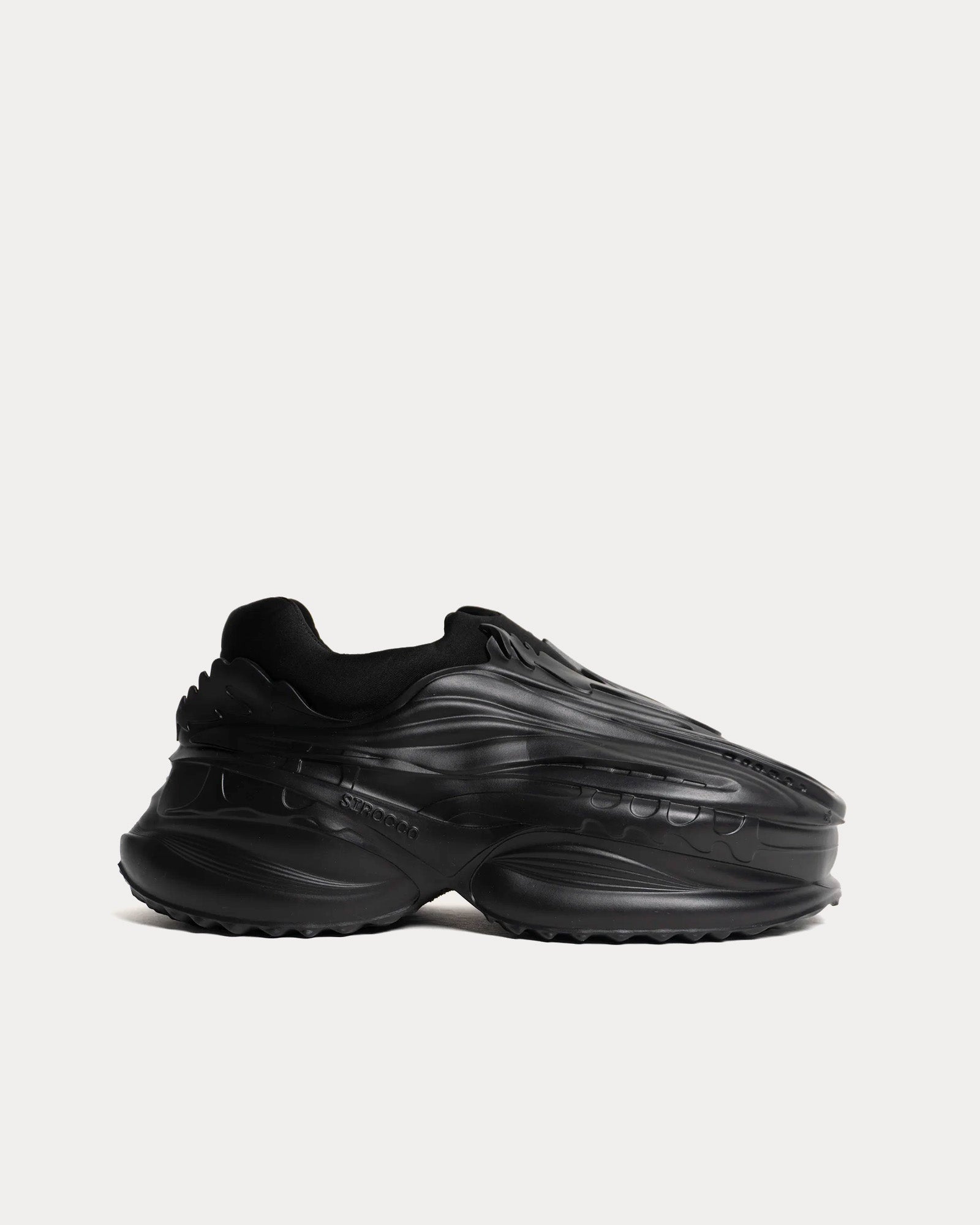 靴 SOL3MATES x KACIMI Latamene SIROCCO 1 Sol3mates x Kacimi Latamène Unisex Sirocco 1 Noir Slip On Sneakers