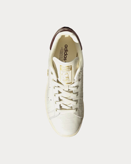 Adidas Stan Smith 80s Off White / Off White / Maroon Low Top Sneakers - 2
