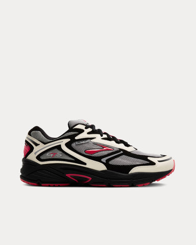 Brooks Running x STAPLE Adrenaline GTS 4 Black / White / Pigeon Pink Low Top Sneakers