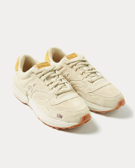 Saucony x Universal Works Jazz NXT Suede Light Grey Low Top Sneakers - 2