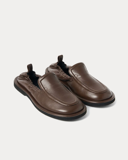 Studio Nicholson Donovan Leather Chocolate Loafers - 3