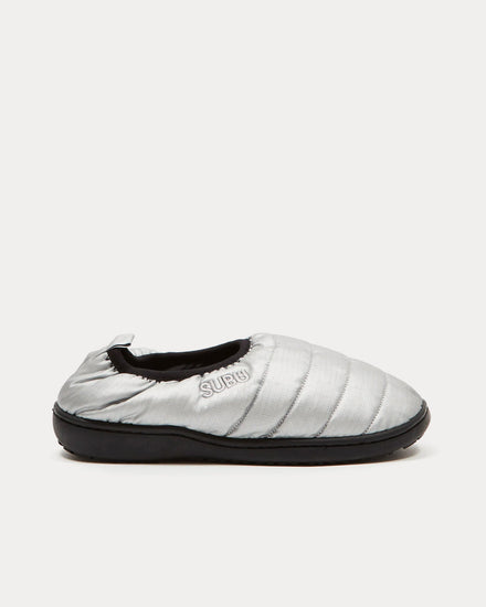 Subu Packable Silver Slippers - 1