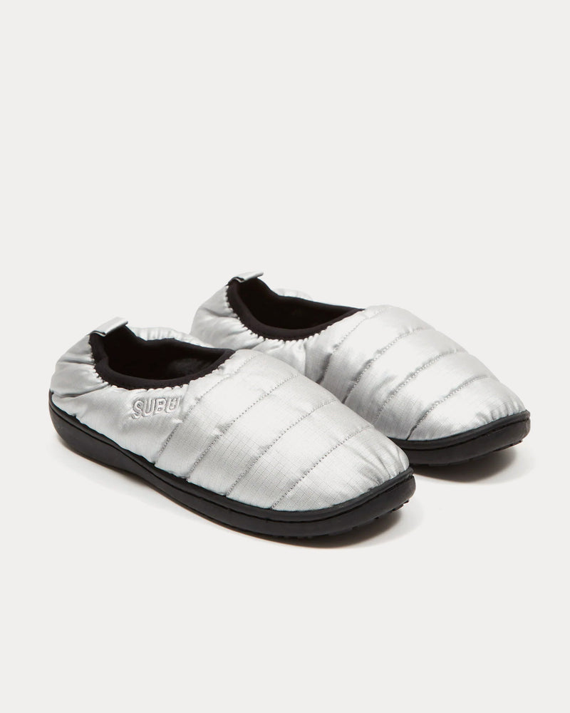 Subu Packable Silver Slippers - 3