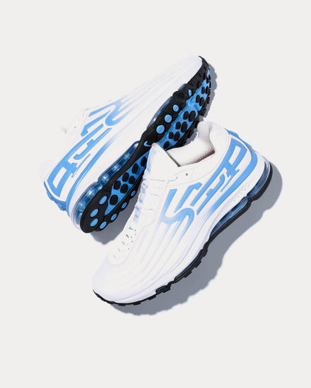 Nike x Supreme Air Max 2001 Air Ecstasy White / University Blue Low Top Sneakers - 2