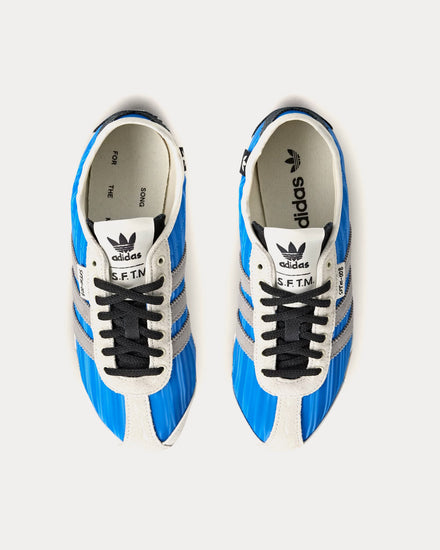 Adidas x Song for the Mute Tokyo Blue Bird / Charcoal Solid Grey / Off White Low Top Sneakers - 2