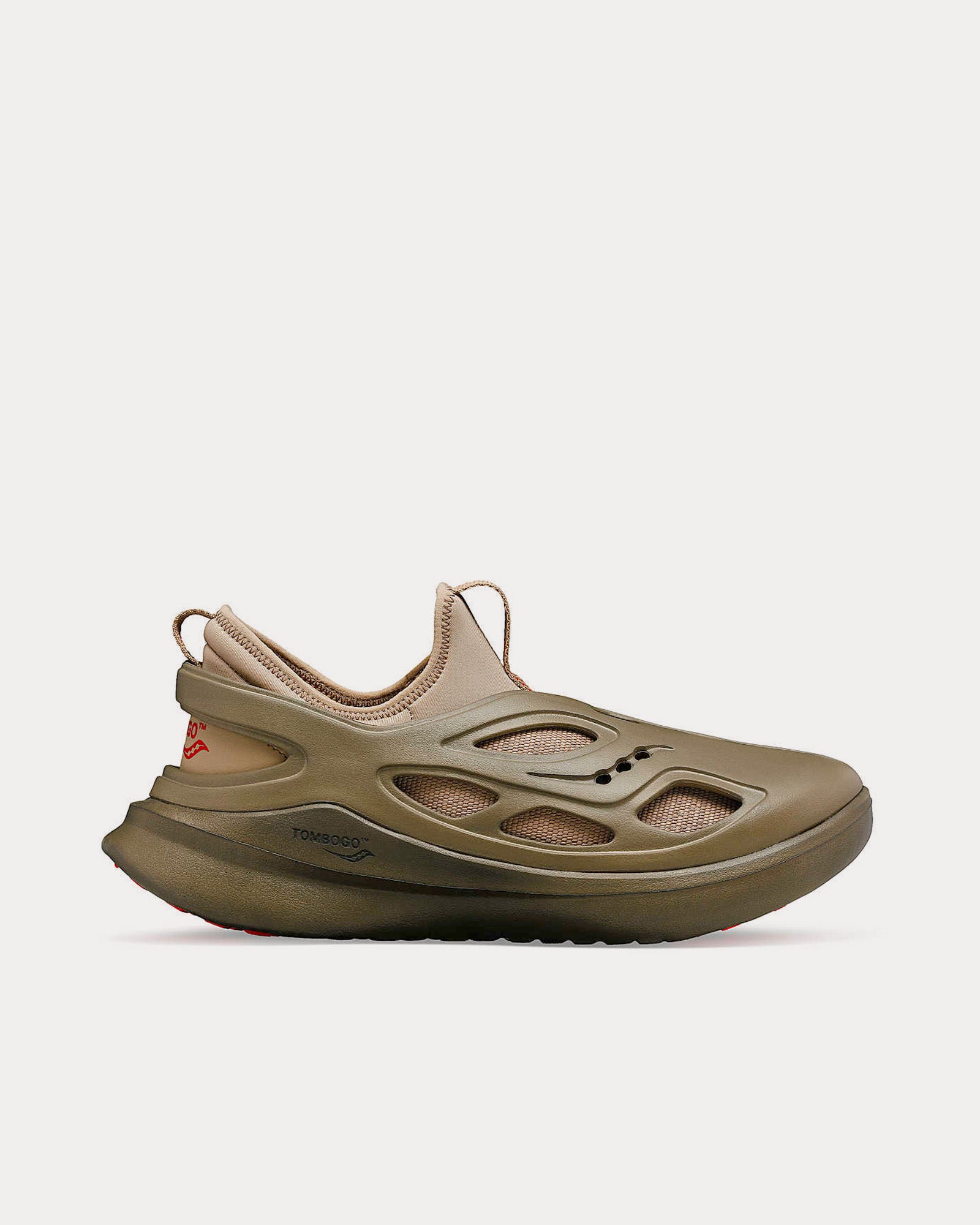 Saucony x Tombogo Unisex Butterfly Brown Slip On Sneakers